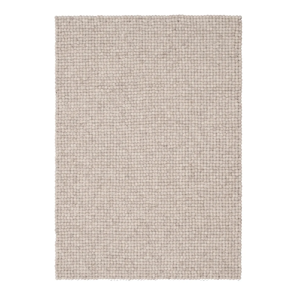 myfelt - Béla Filzkugelteppich, 140 × 200 cm