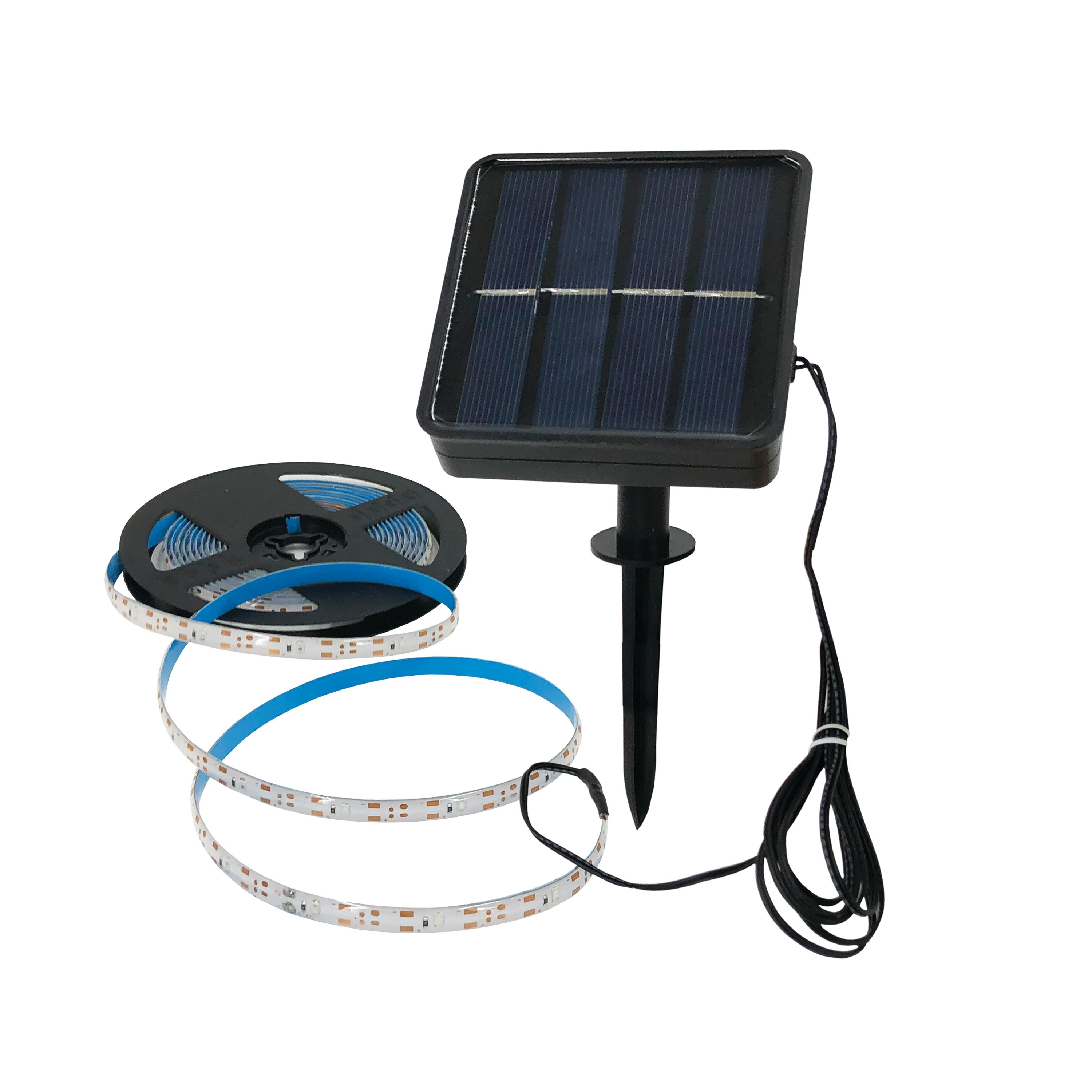 Oprawa solarna LED LightLogic LL HUAL SLR 5M RGB 66246 IP44 taśma 1 szt.