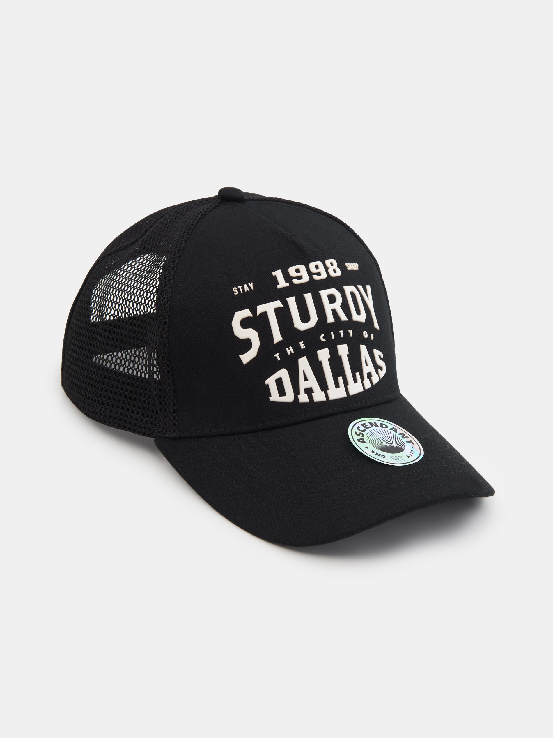 Czapka z daszkiem typu trucker z nadrukiem