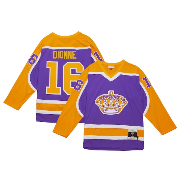Marcel Dionne Los Angeles Kings  1980/81 Blue Line Player Jersey - Purple