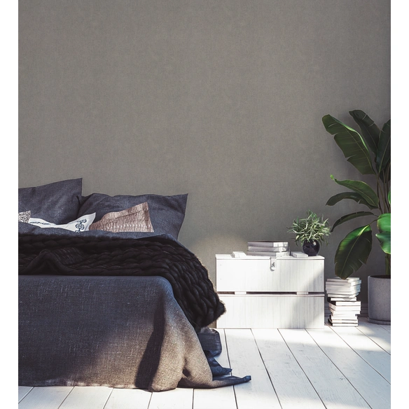 Vliestapete, BxL: 53 x 1005 cm, taupe