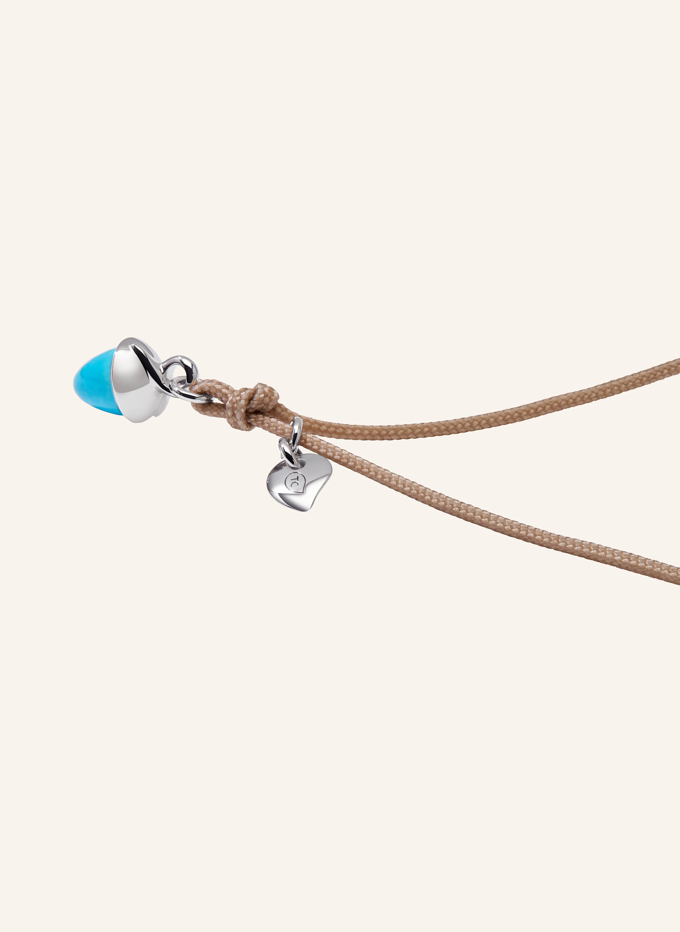 TAMARA COMOLLI Armband BRACELET 'MYMIKADO' WITH TURQUOISE aus 18 Karat Weißgold mit Türkis