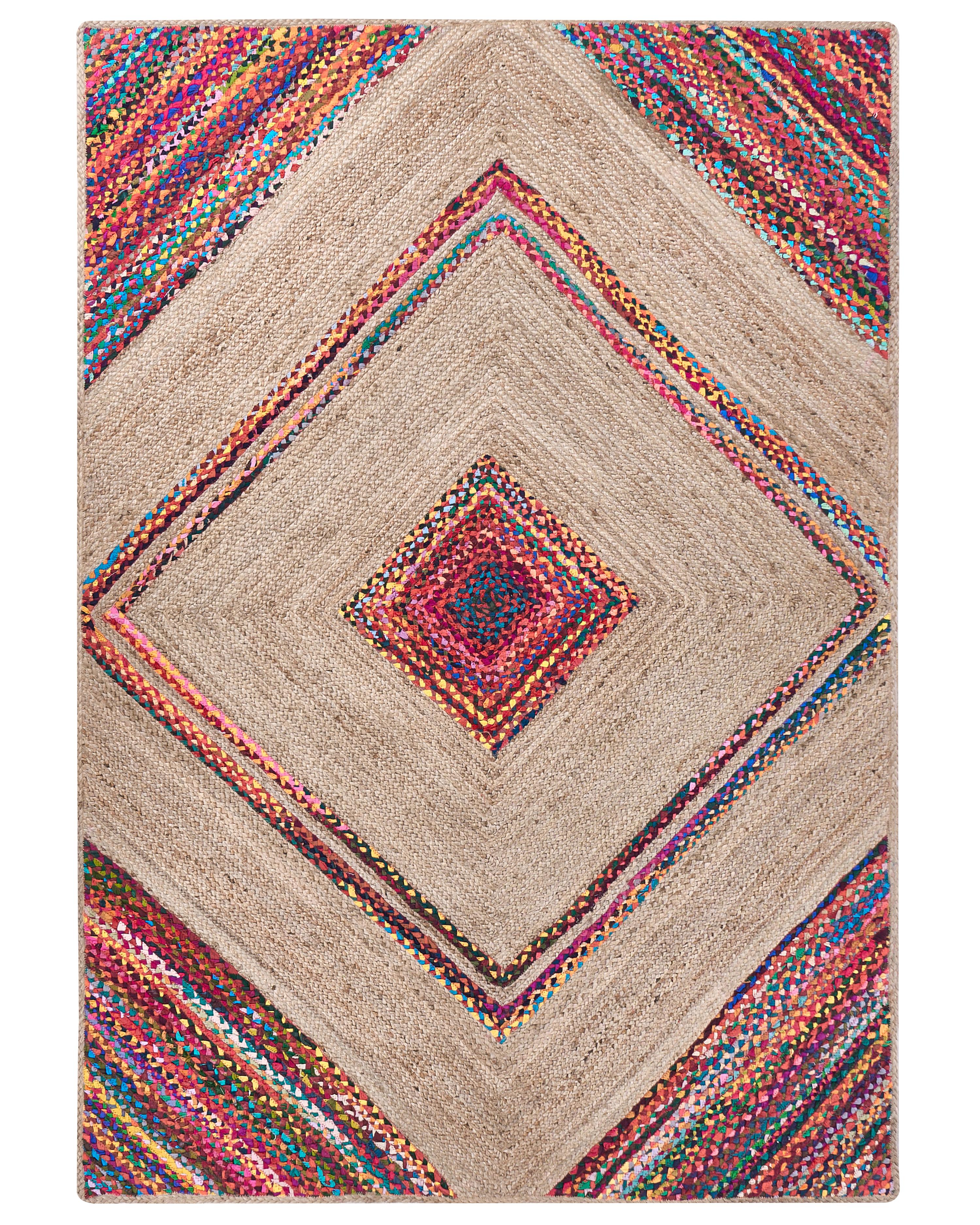 Rug RAIGAD Multicolour 160 x 230 cm Jute