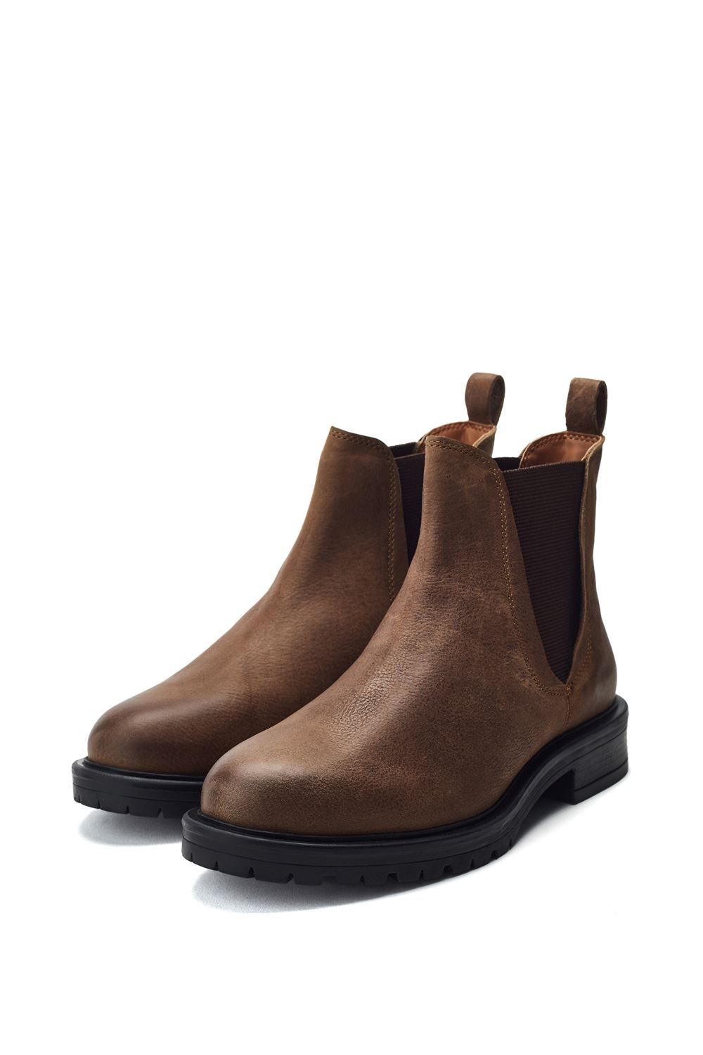 Moda In Pelle Okasa' Leather Ankle Boots
