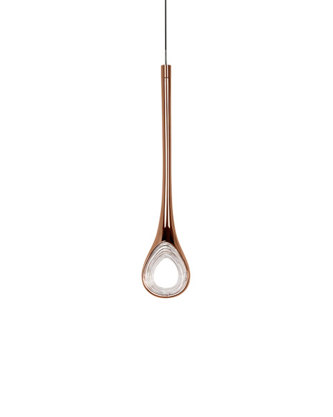 MOOSEE lampa wisząca VUELO miedziana