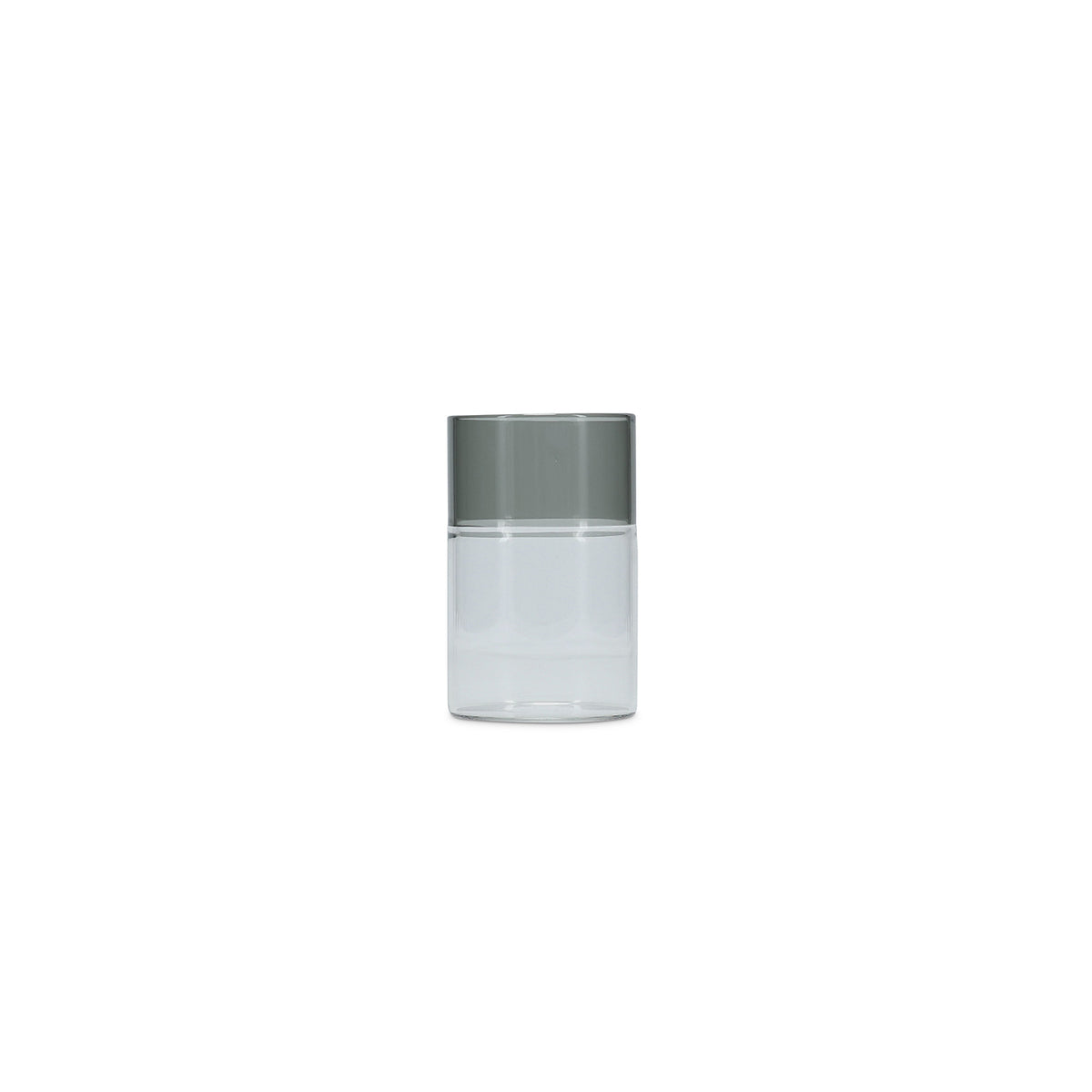Ona - Glas 36,5cl grijs Cruse - Set van 2