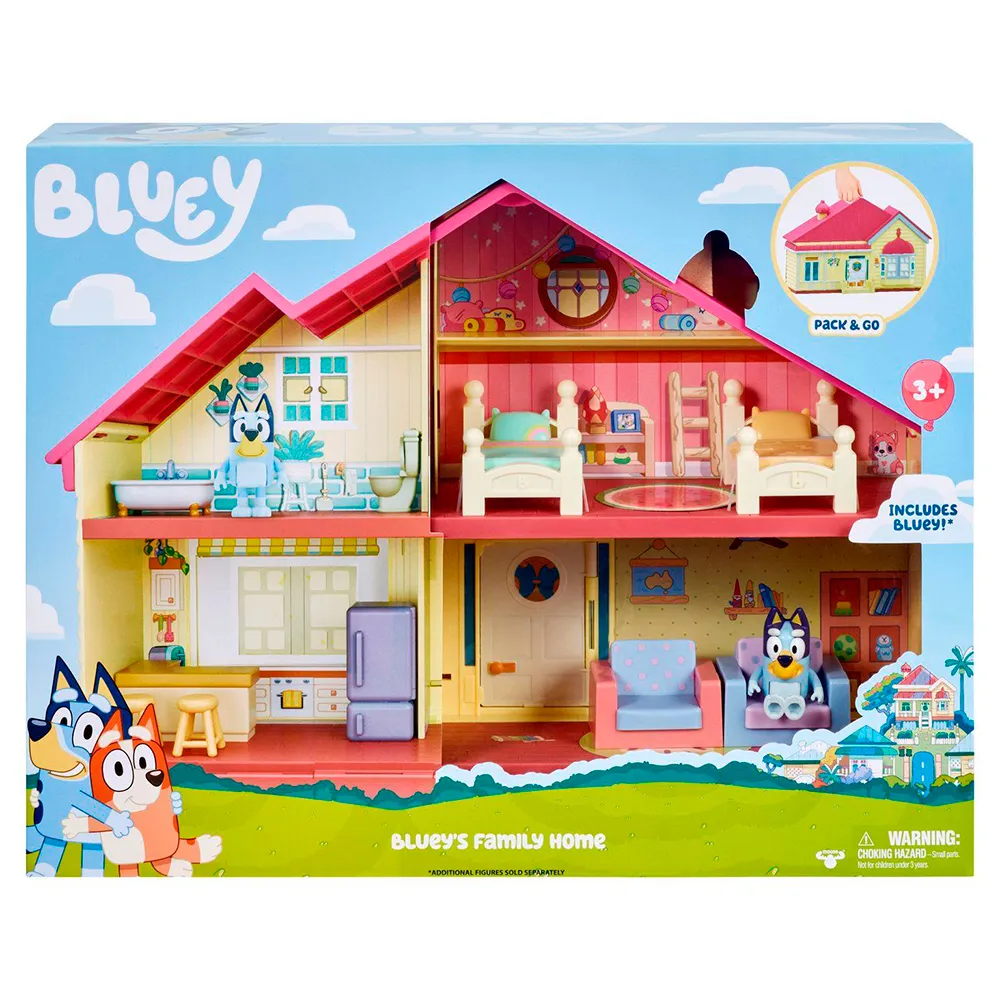Bluey Family Home figures