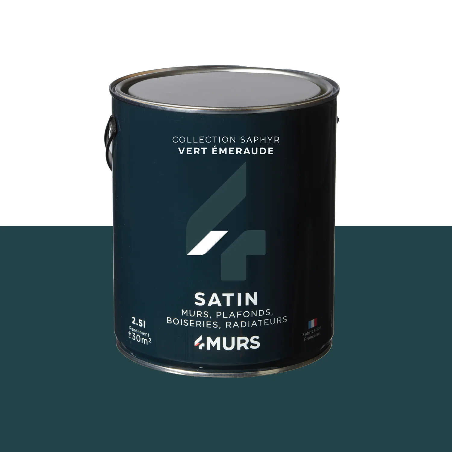 Saphyr Peinture Multi-supports Peinture vert émeraude Satiné
