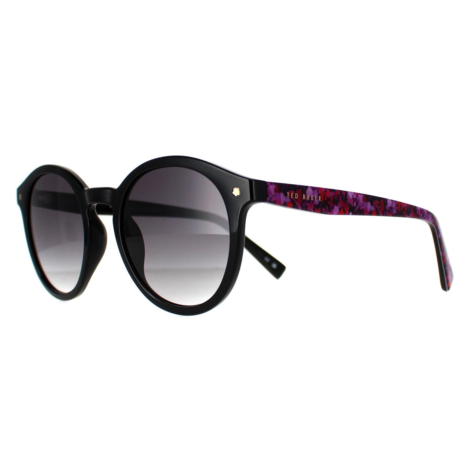 Ted Baker Round Black Black Gradient TB1677 Fleur