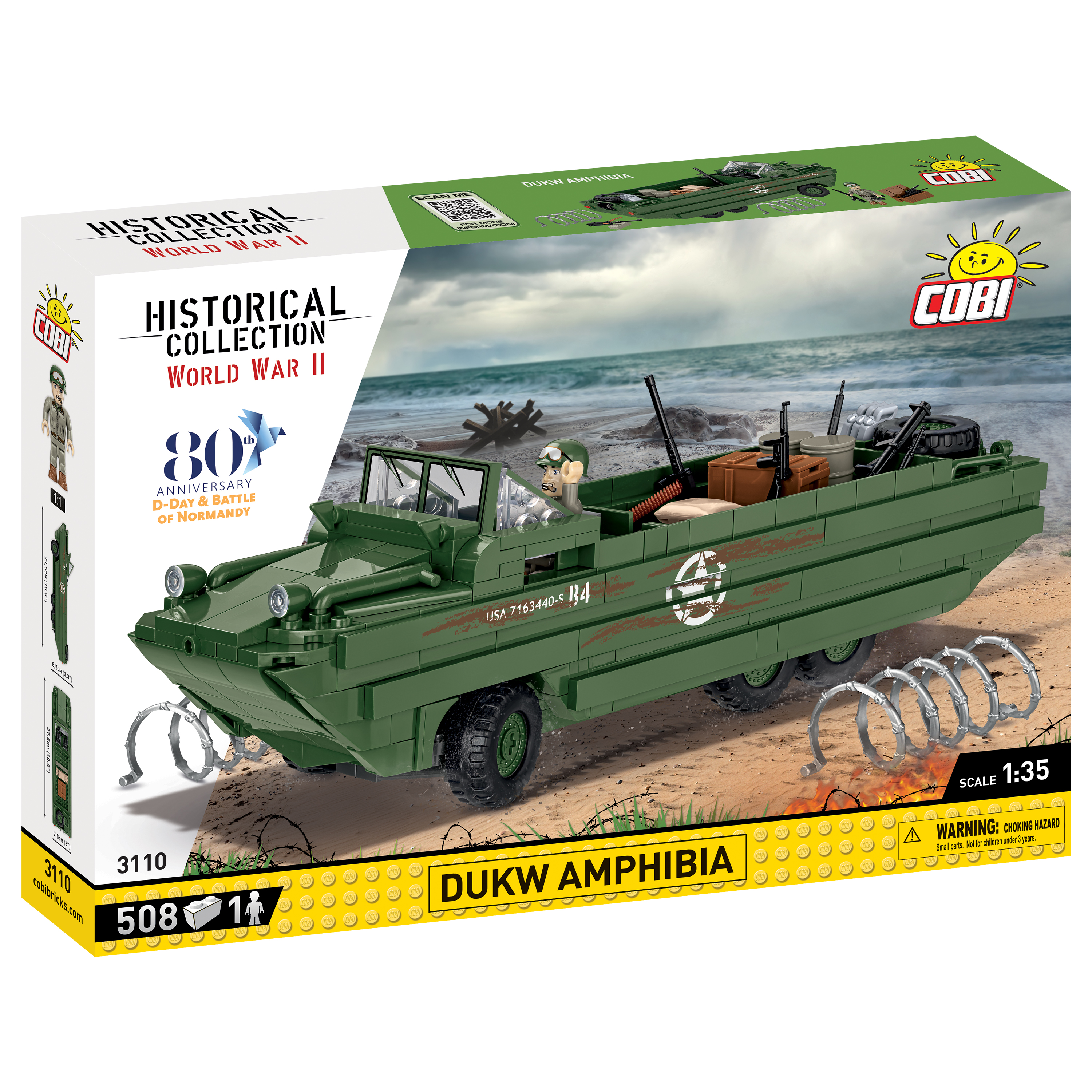 COBI DUKW Amphibia Set 1:35