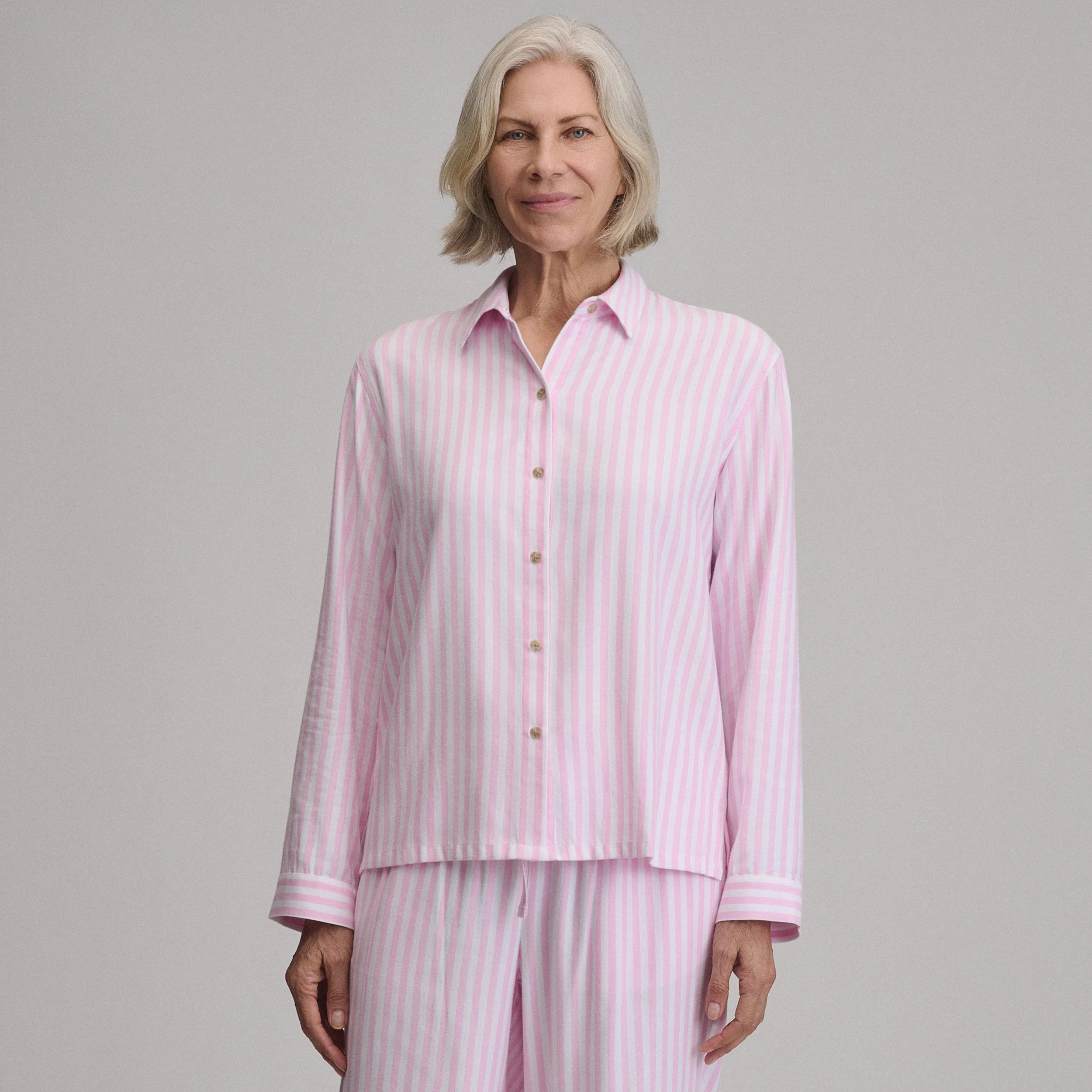 Women's Long-Sleeve Softened Sleep Shirt