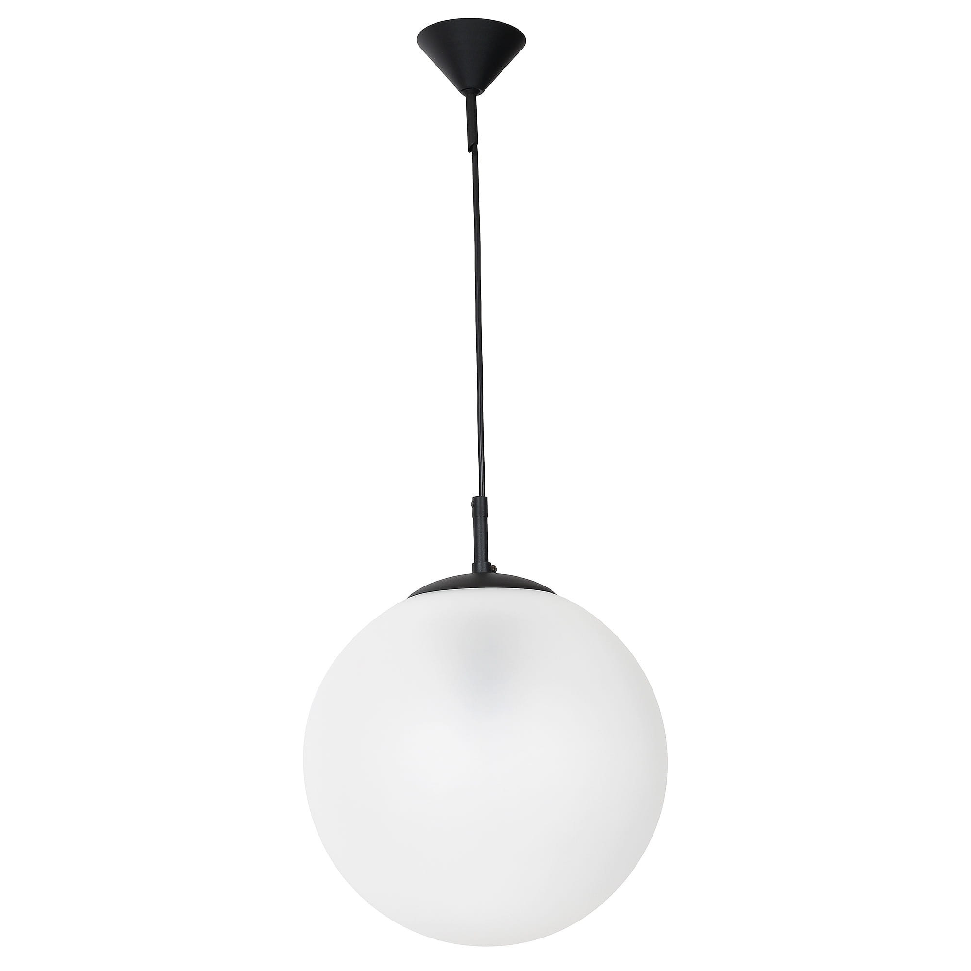 Lampa wisząca czarno-biała Globus 1xE27x60W wym: 90x30x30 cm Aldex