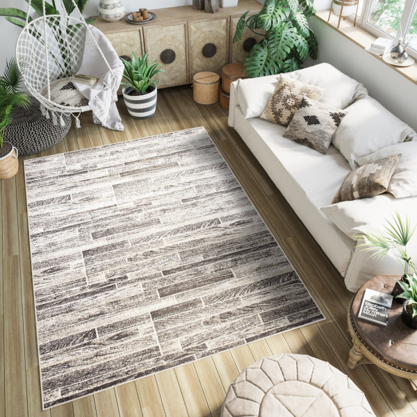 Dywan Chemex Petra Nowoczesny 3040 1 244 Beżowy 120x170