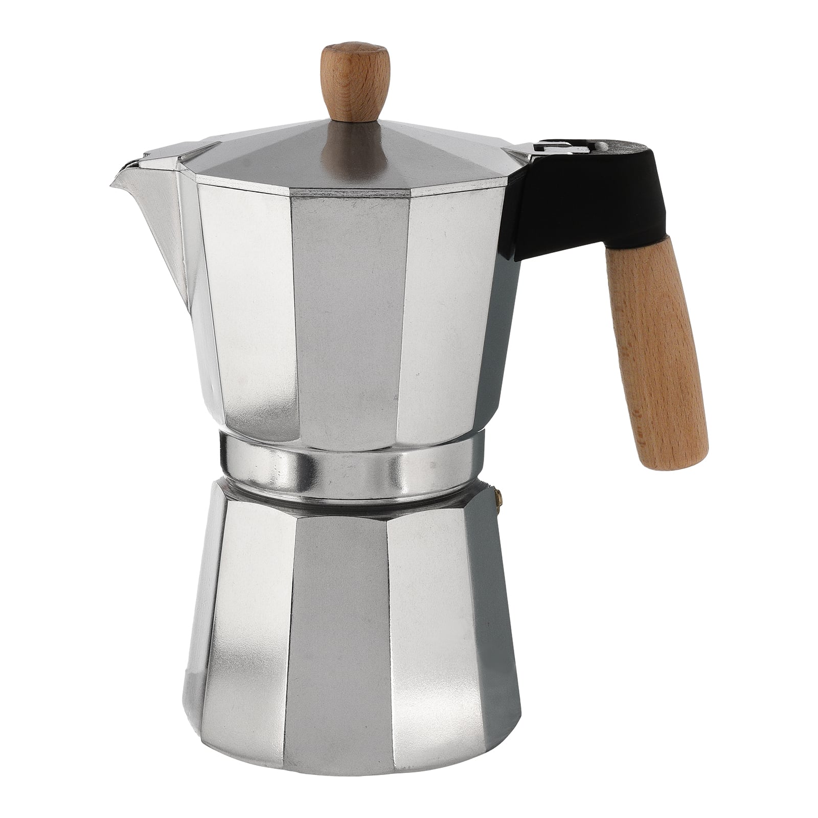 Espressobereiter für 6 Tassen Silber, ⌀ 9.5 cm, H 190 mm