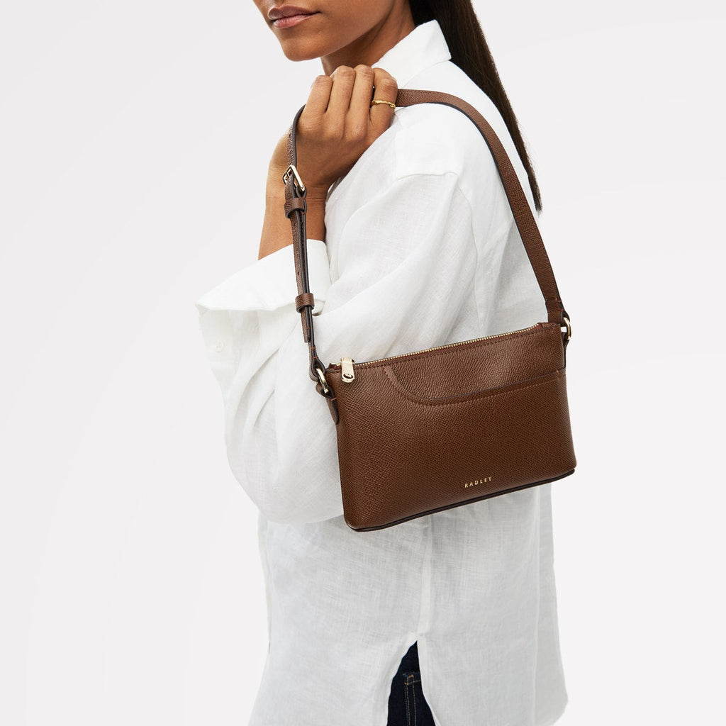 Pockets - Mini Ziptop East-West Shoulder Bag