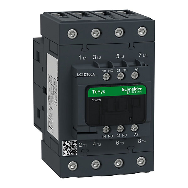 Lc1dt60ap7 Schneider - Contacteur Tétrapolaire - 4no - 60a - Bobine 230vca - Everlink