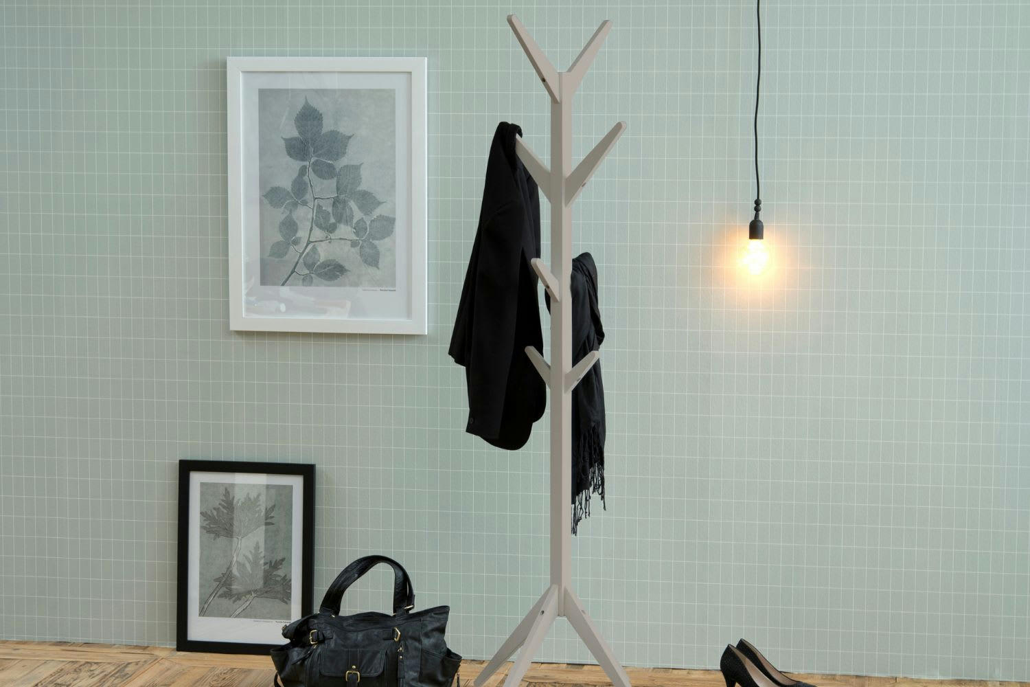 PICO - Porte-manteau gris