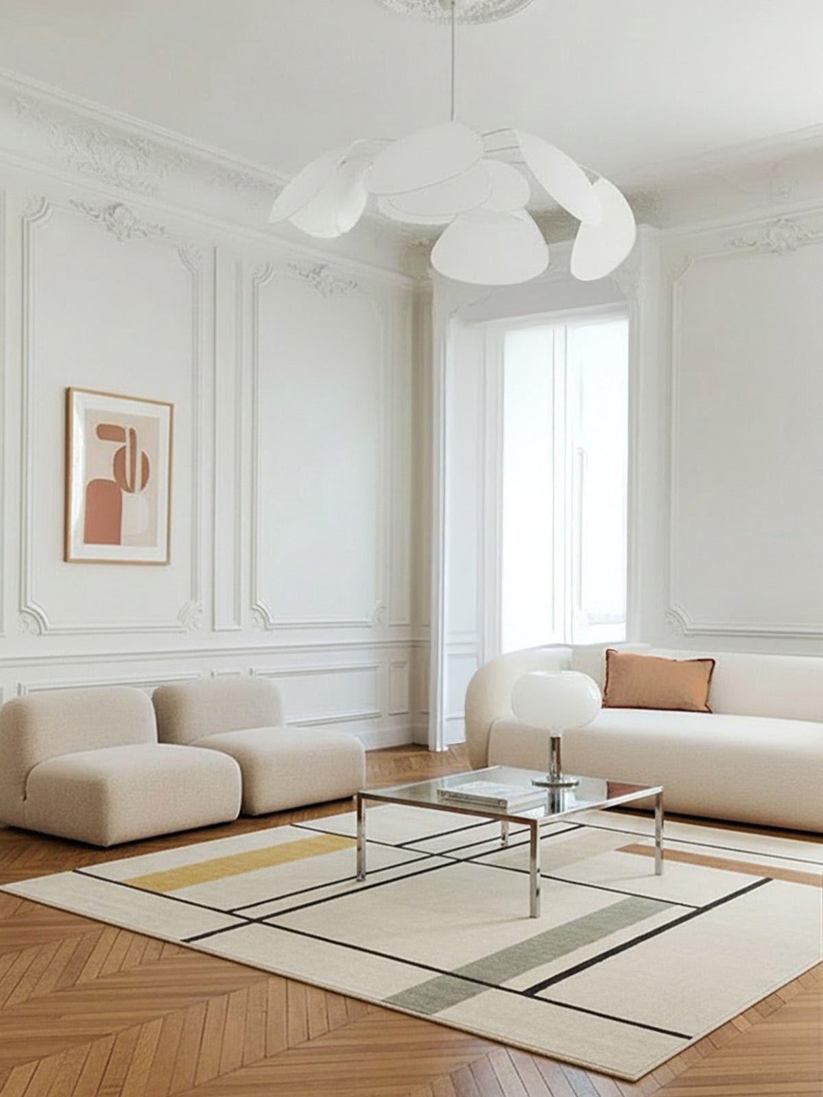 AFK Living vloerkleed Piet - zeer zacht - veelkleurig