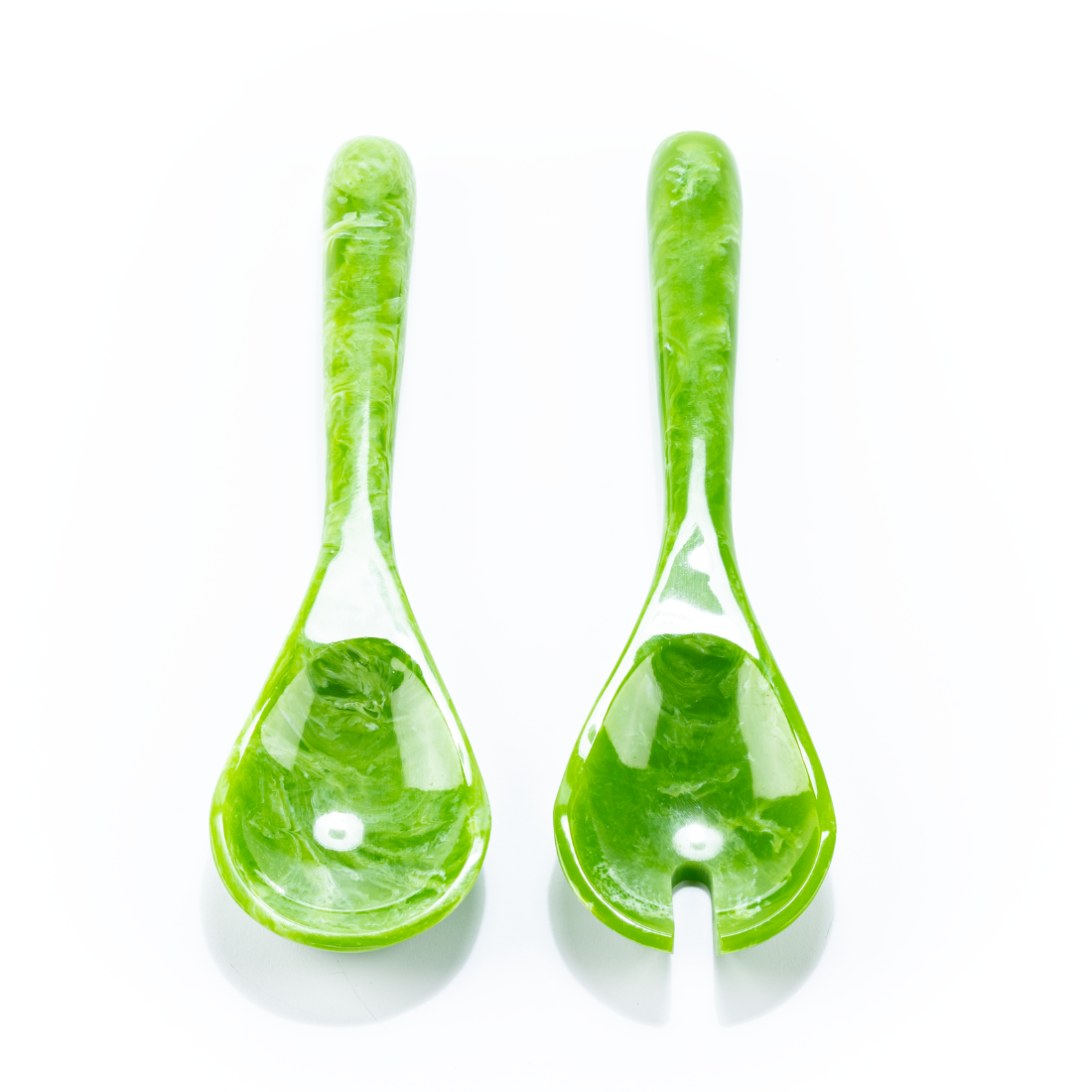Brût Homeware | Salade bestek | Sla couvert | Pavone | Groen