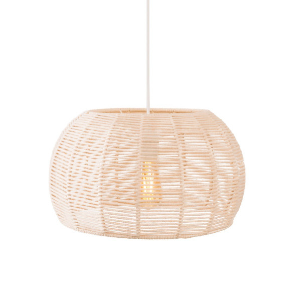 Lampa wisząca kremowo-biała PRASLIN 1xE27x15W wym: 165x39x39 cm Maxlight