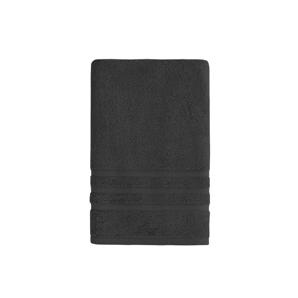 ORGANIKA - Drap de bain en coton bio Carbone 70x140 cm