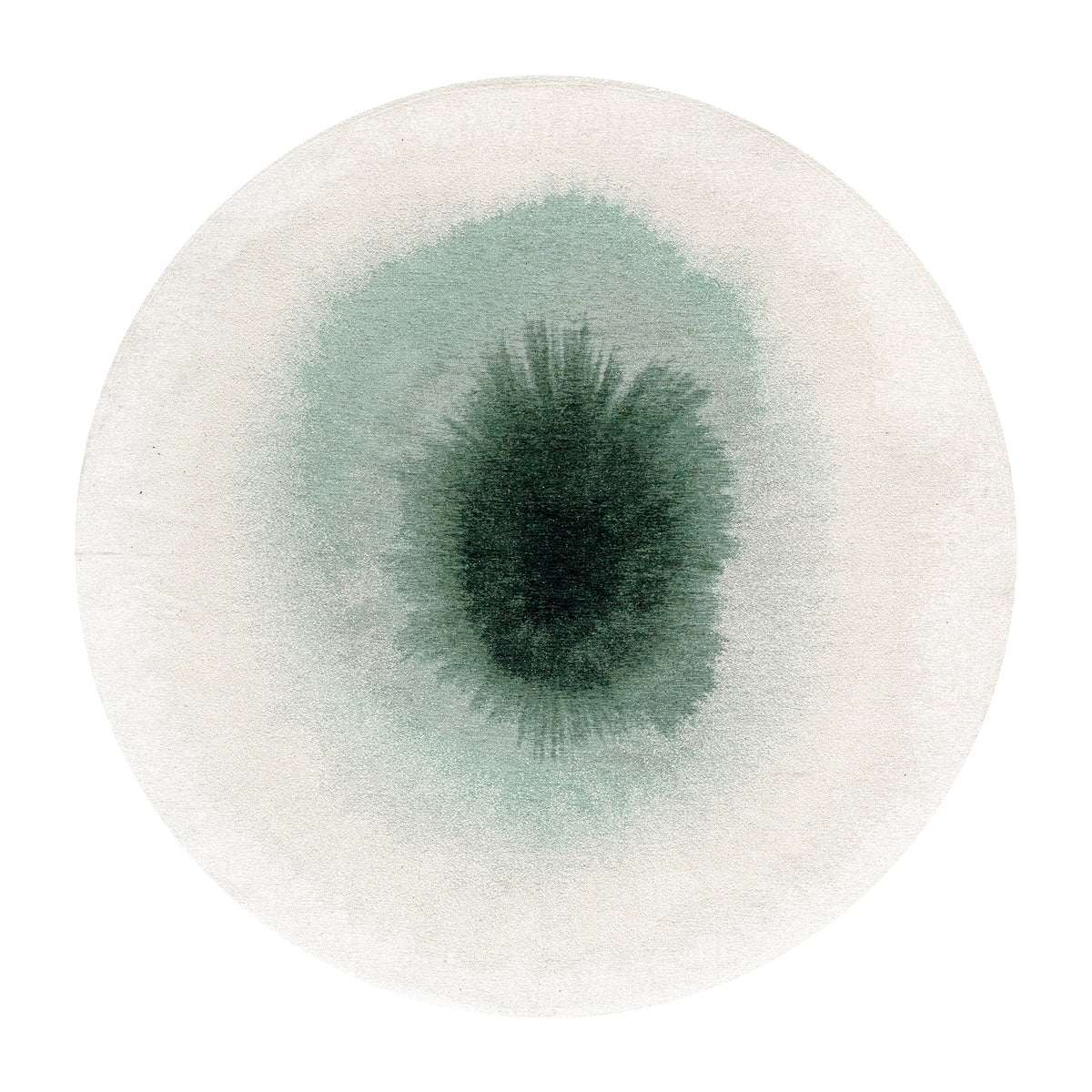 Ecorugs vloerkleed Green Day - groen - 140x140cm