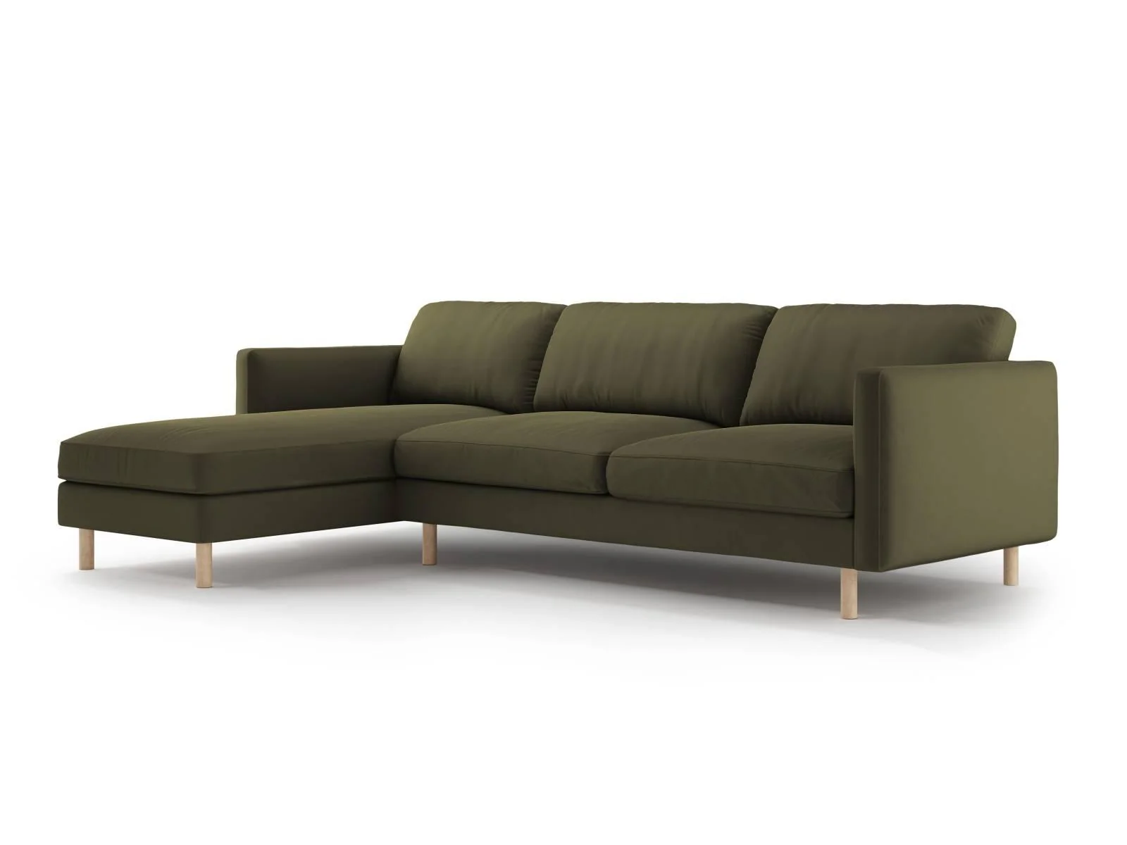 Hoekbank Eden links velvet
