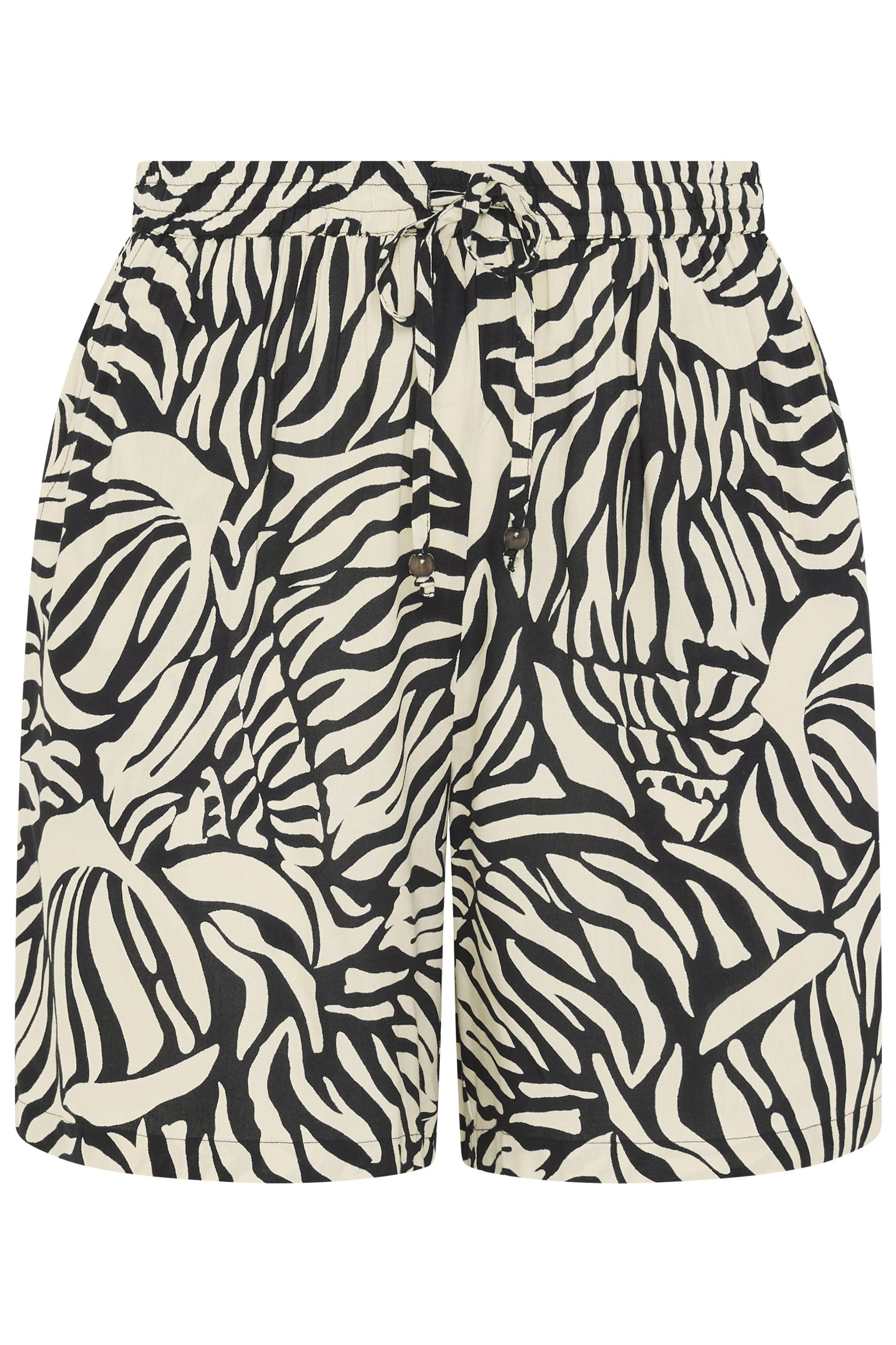 Yours Zebra Print Shorts