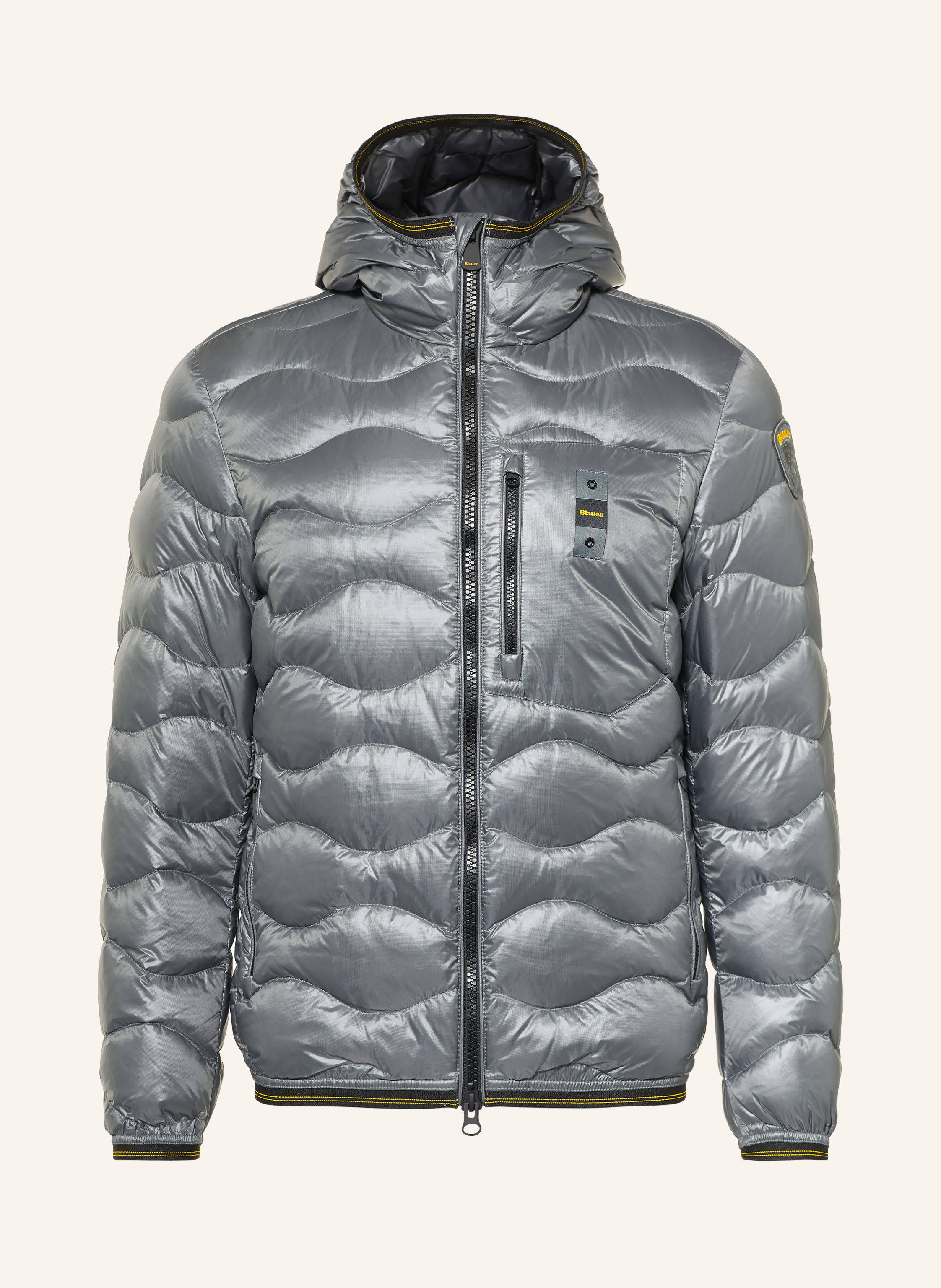 Blauer Daunenjacke WAVE