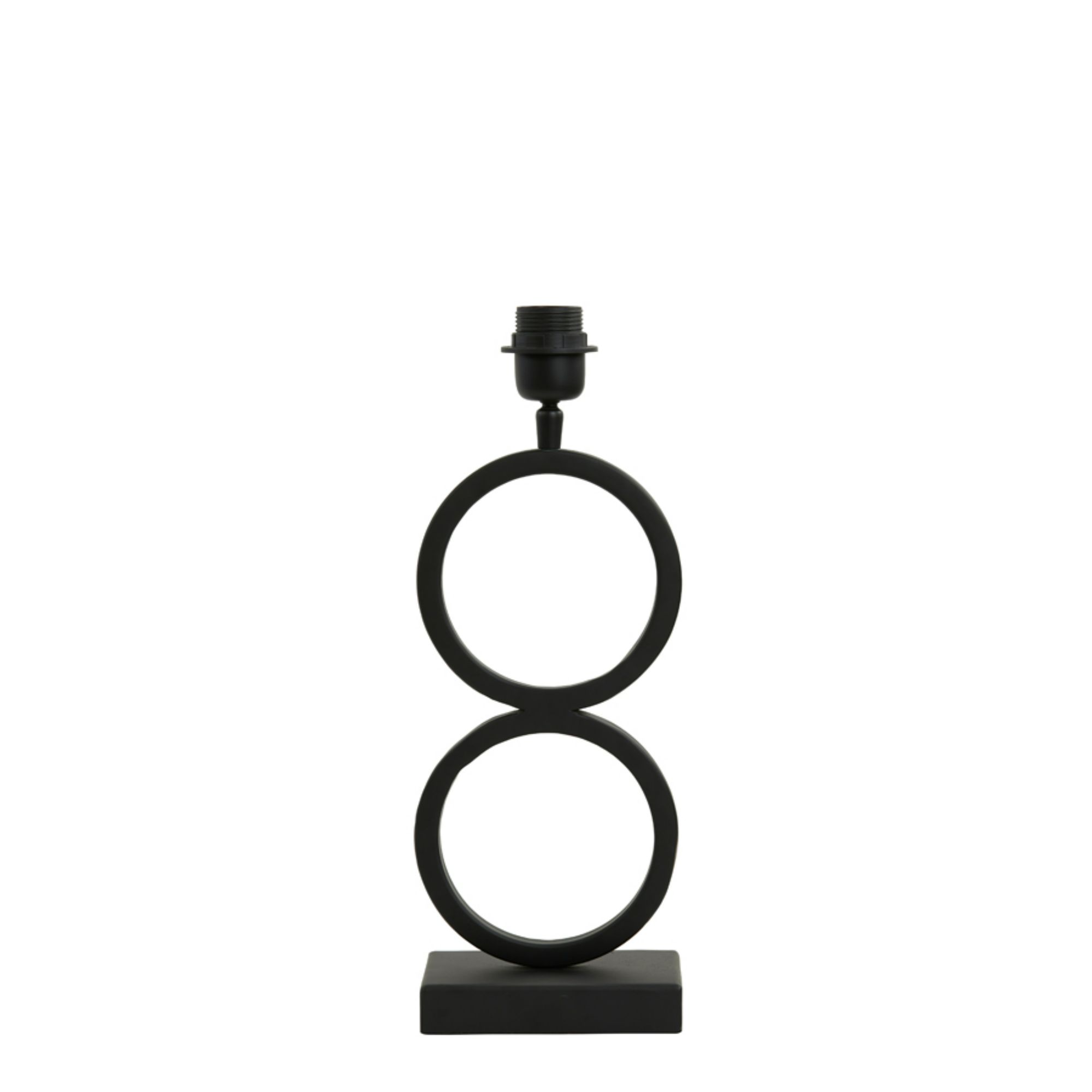 Light & Living lampvoet Stelios - zwart - 15x10x36cm