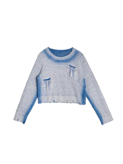 Spray-paint effect sweater - 25WRT330U