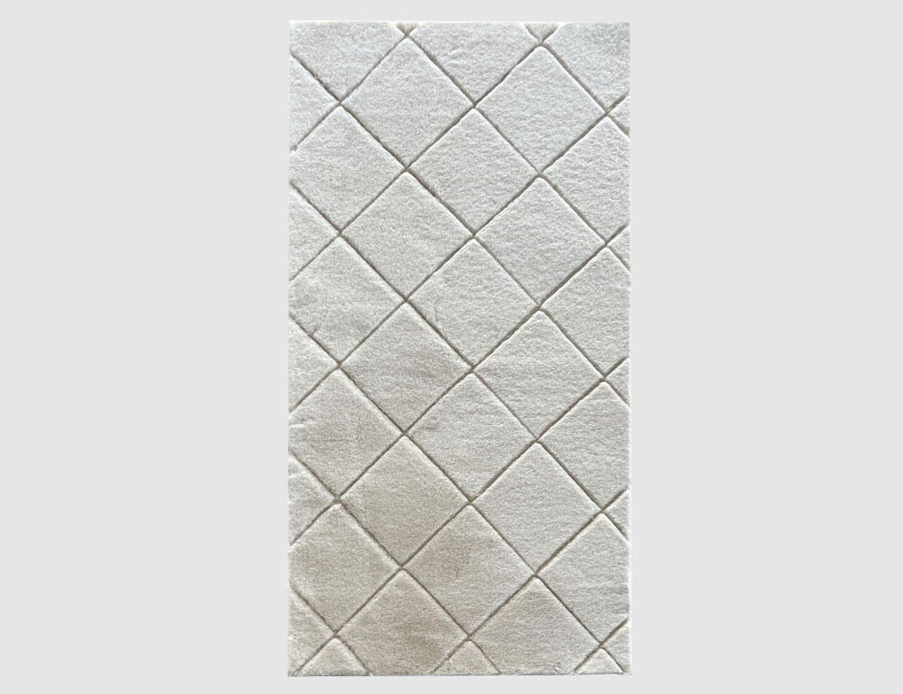 Kunstfellteppich Diana Creme