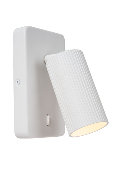 Kinkiet biały CLUBS 1xGU10x40W wym:16x9x14,9cm IP20 Lucide