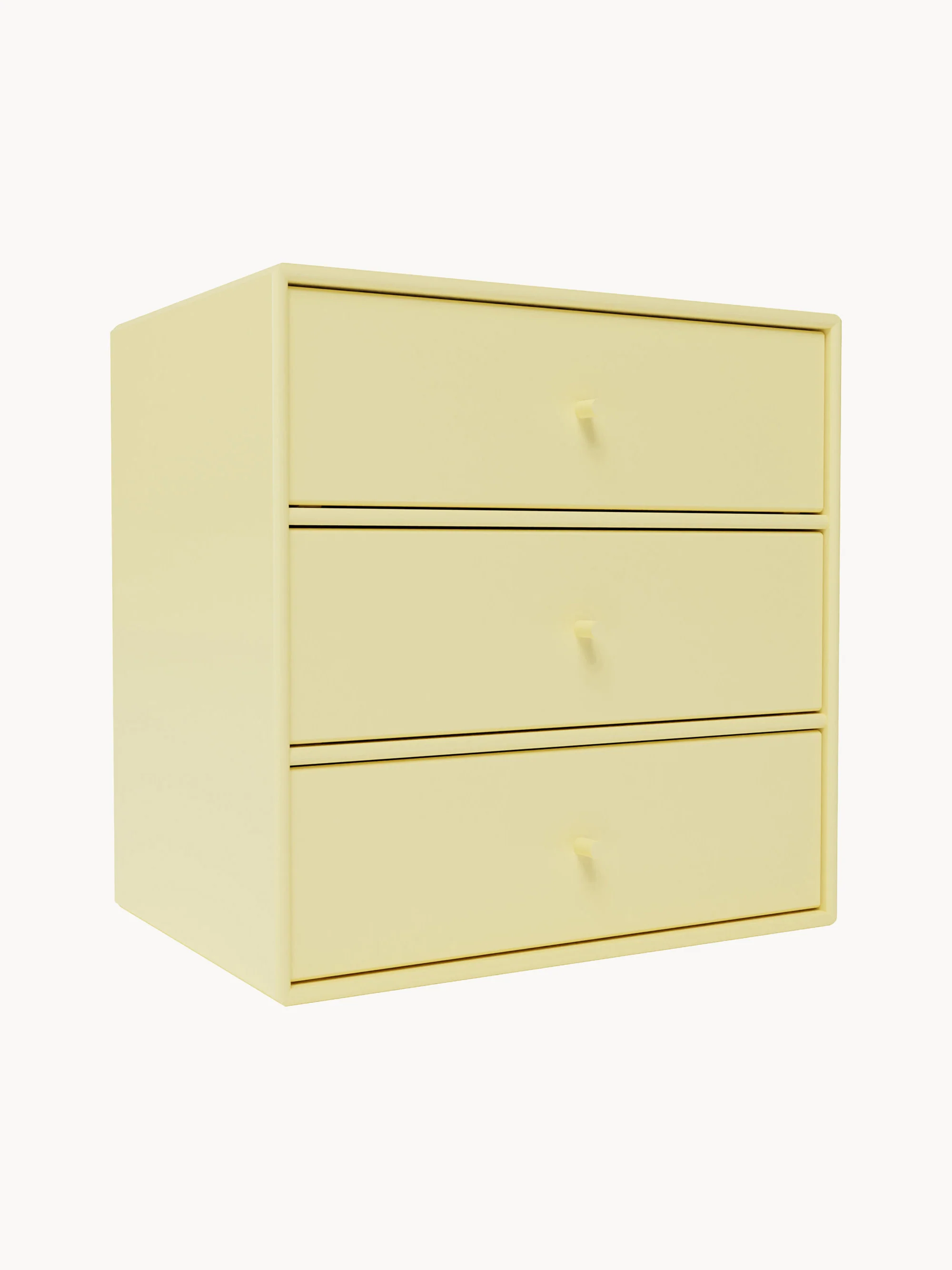 Regalelement Montana Mini 1007 mit Schubladen für modulares Regalsystem