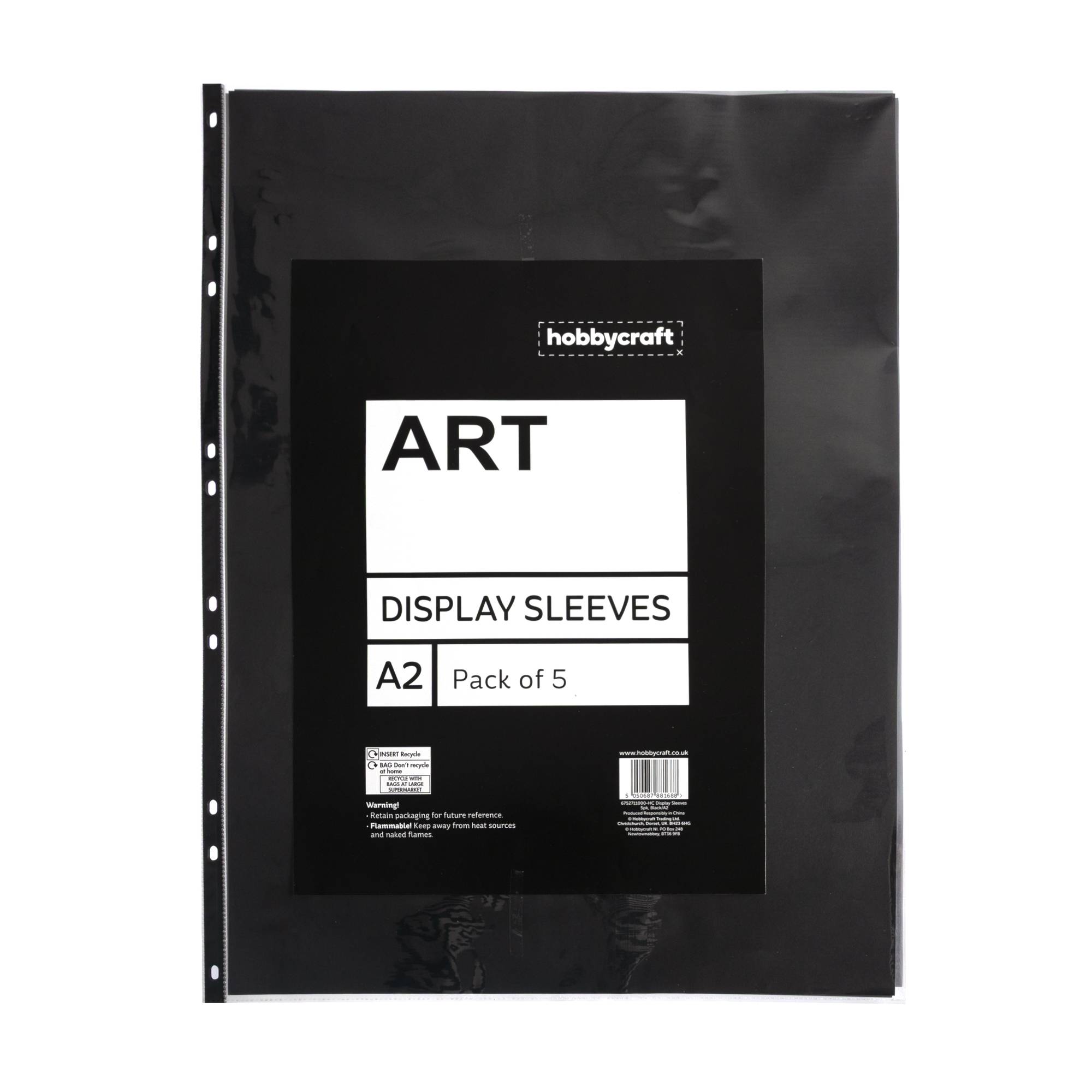 Display Sleeves A2 5 Pack
