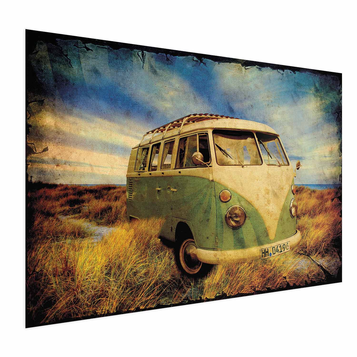 Plakat Retro bus 30x21 cm