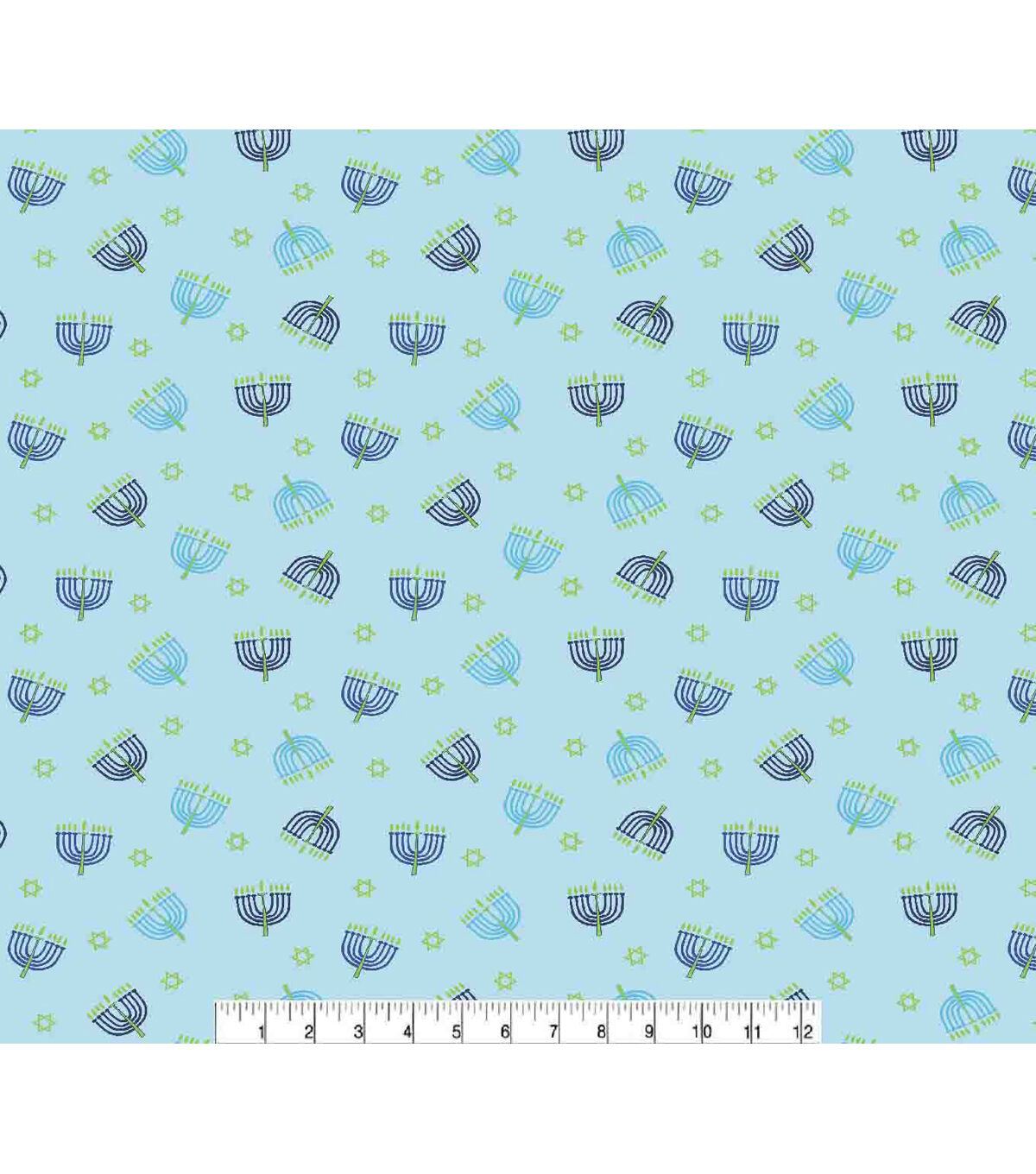 Menorah Super Snuggle Flannel Fabric