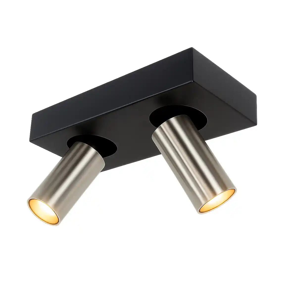 Highlight spot Eliano - 2 lichts - 24 x 12.5  cm - mat chroom