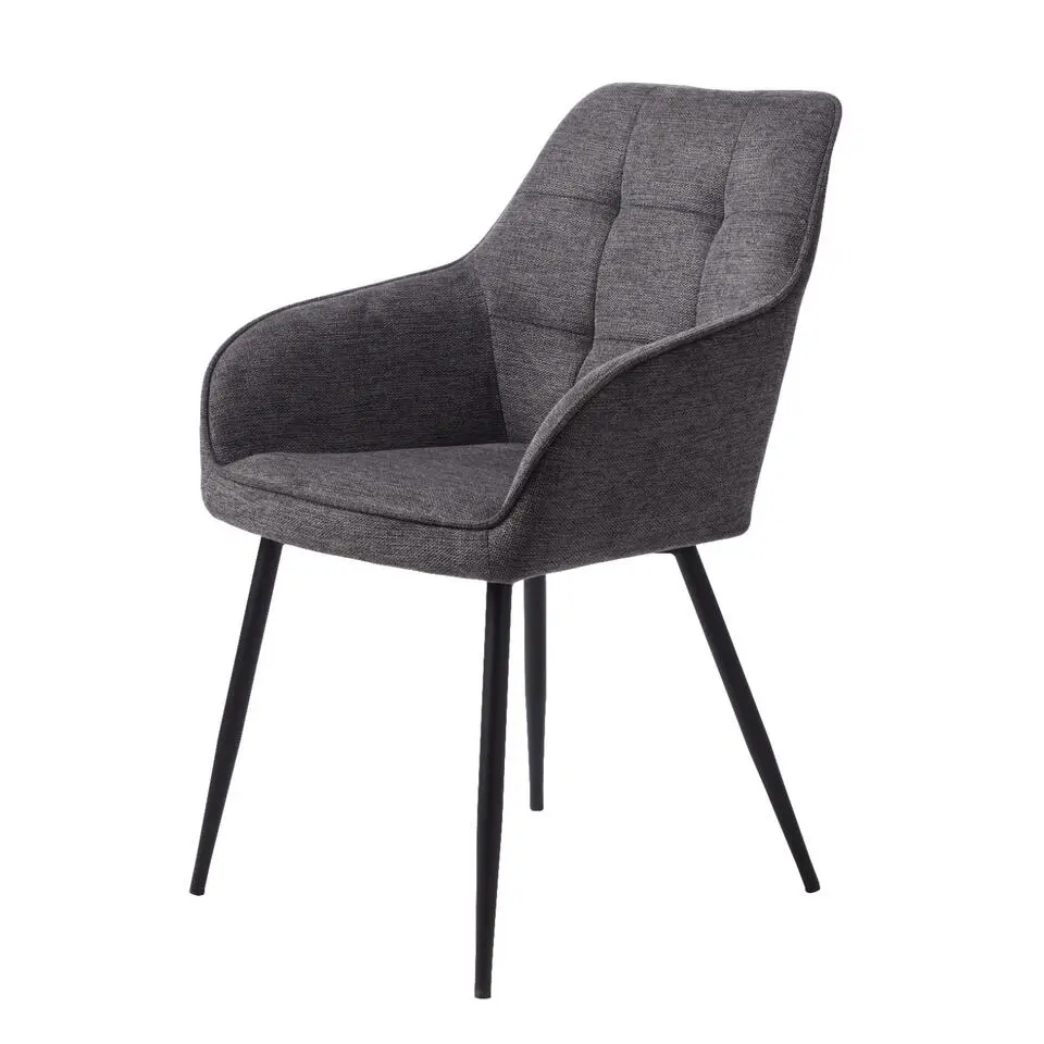 Nordic Home - Edison armstoel - donkergrijs