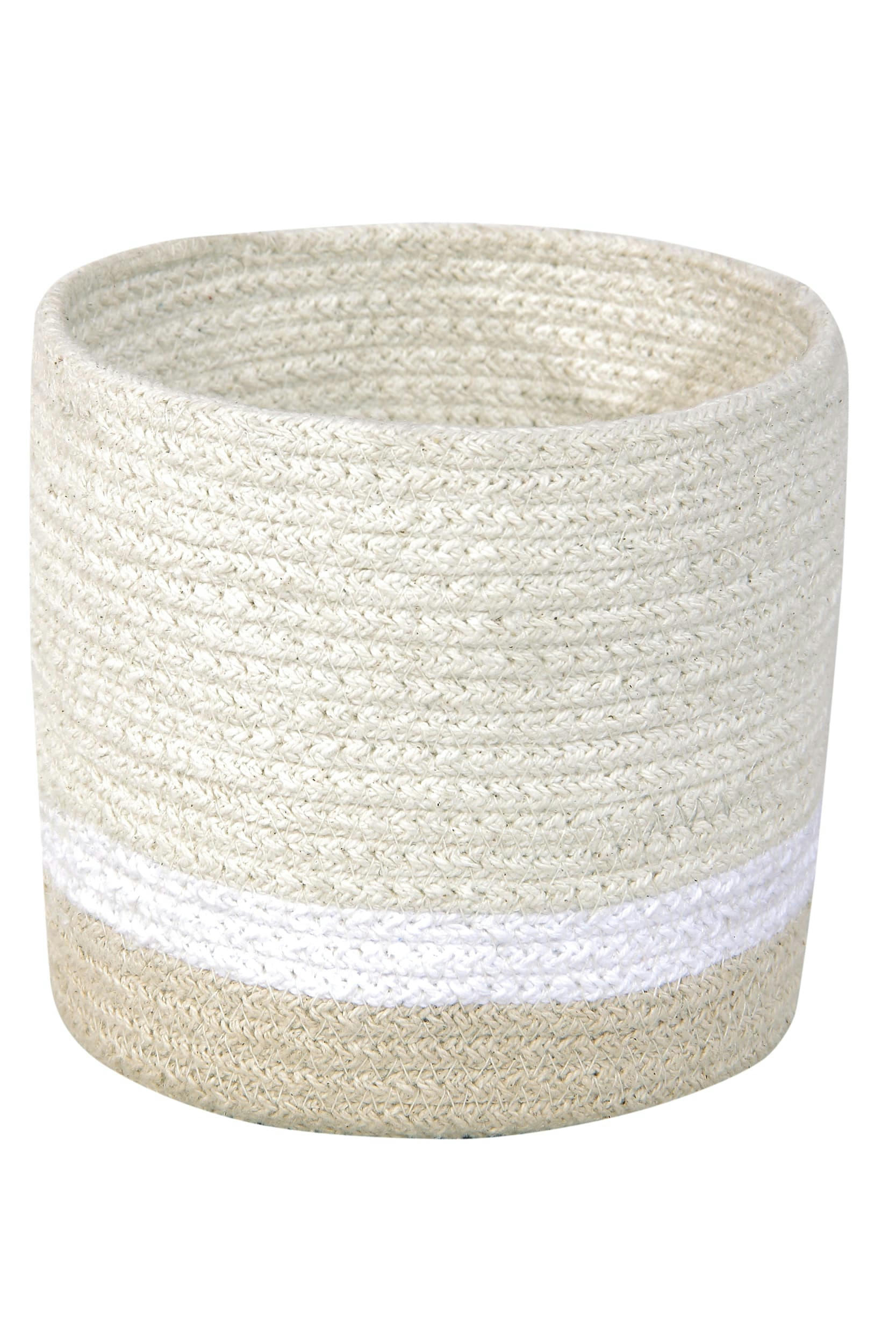 MY LITTLE ONES - Panier de rangement en coton (15 x 15 x 15 cm)