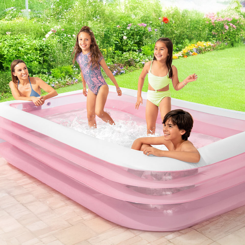 Petite piscine rectangulaire Pink