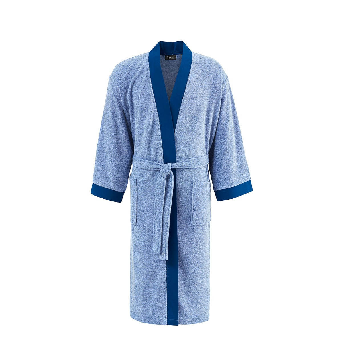 KEREMA - Robe de chambre mixte  indigo L