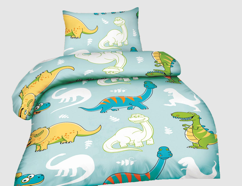 Kinderbettwäsche Dinos