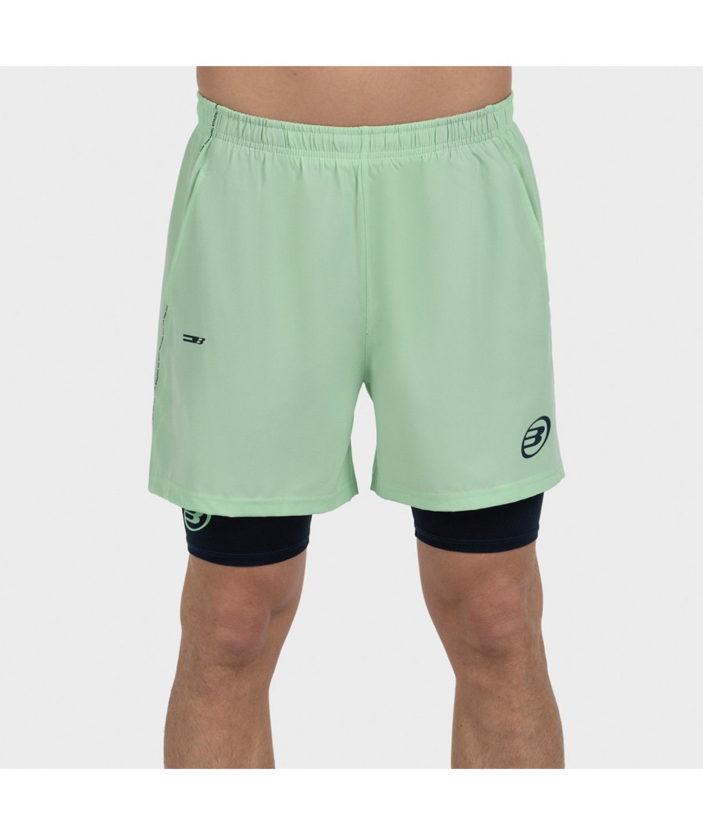 SHORT BULLPADEL MANSIL VERDE ACIDO