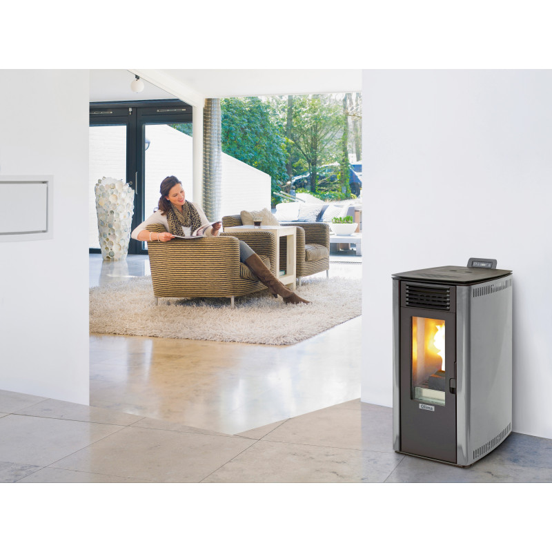 Poêle à pellets Fiorina 90 S-Line 9kW QLIMA