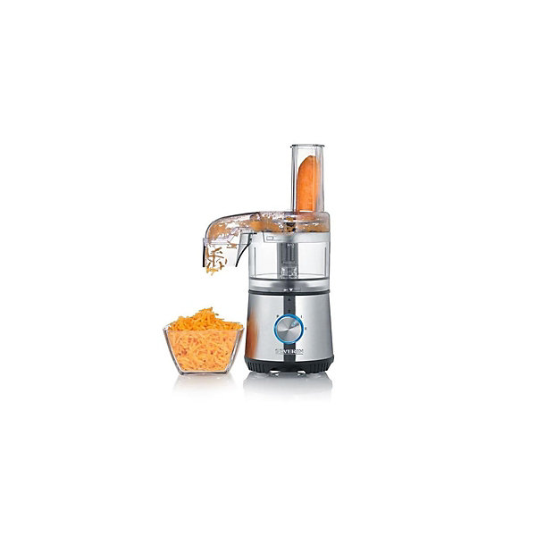 Hachoir Multifonctions 400W InoxNoir Récipient 500ml Couteaux inox 4 lames SEVERIN