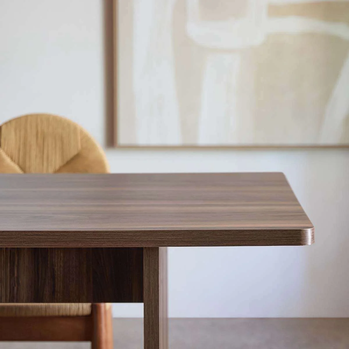 Montana Four Seater Dining Table - Walnut