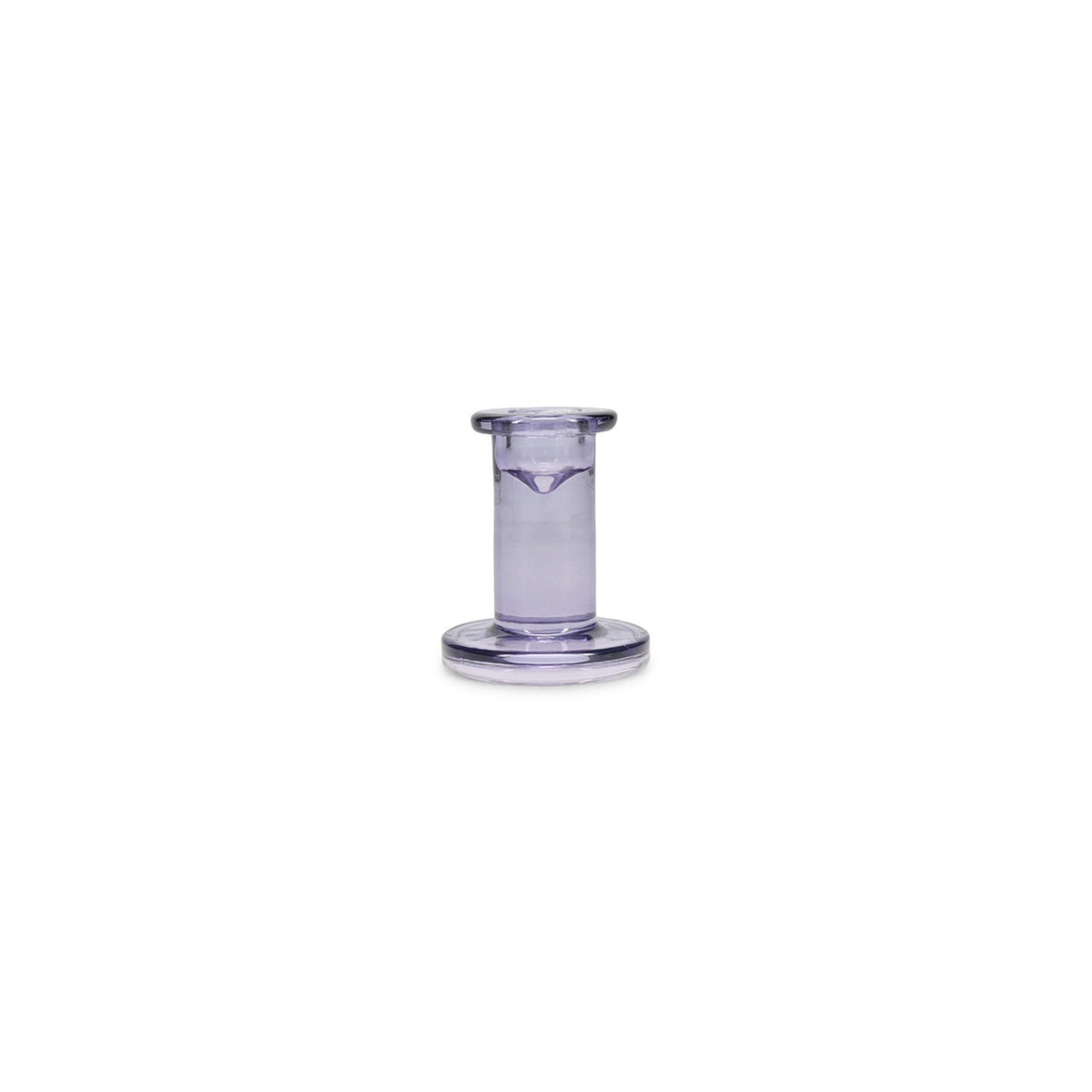 Ona - Kandelaar H8cm violet Mood - Set van 2