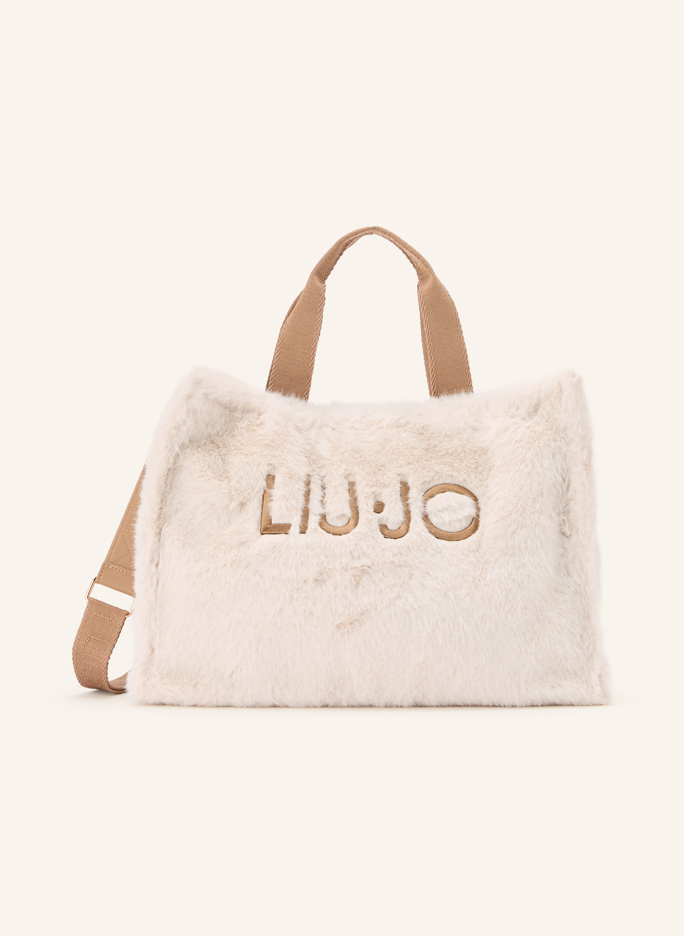 LIU JO Kunstfell-Shopper