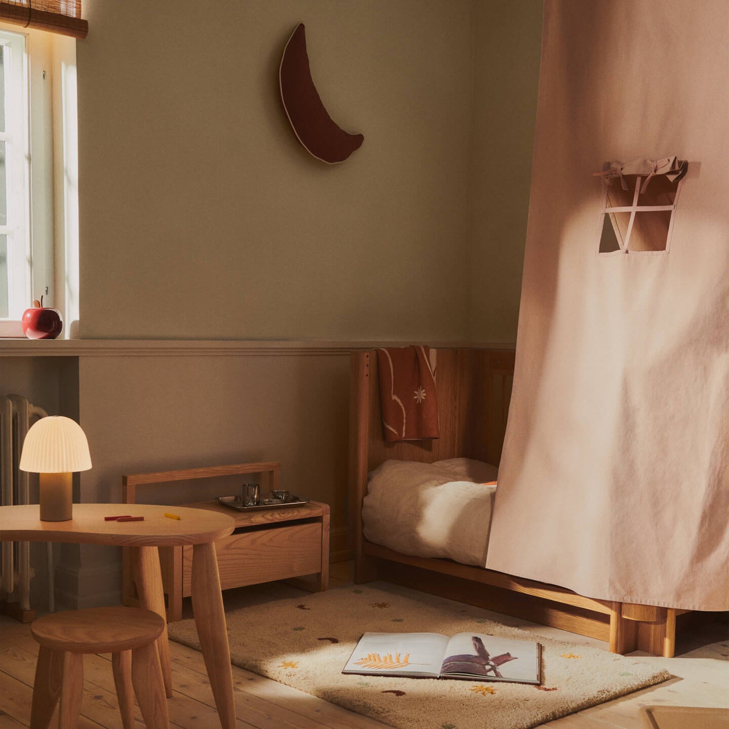 Ferm Living Settle Bedhemel - Rose